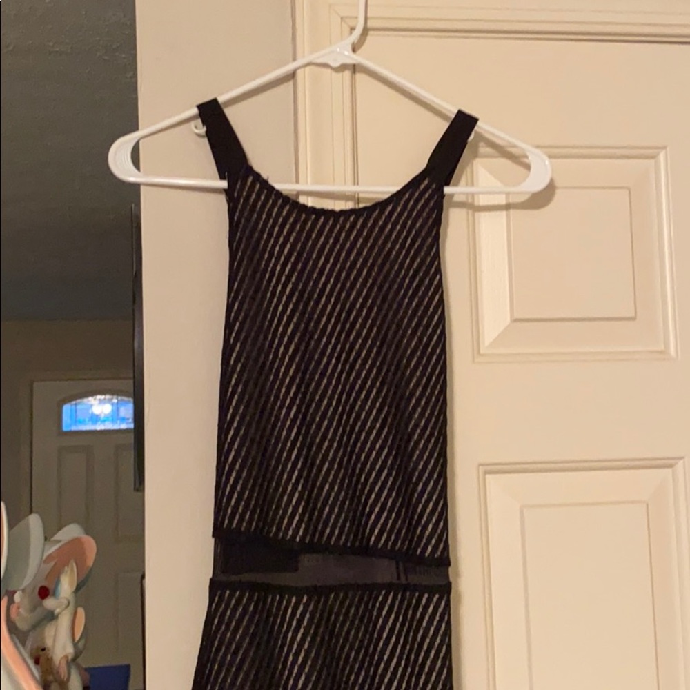 Alice + Olivia Ida dress, black